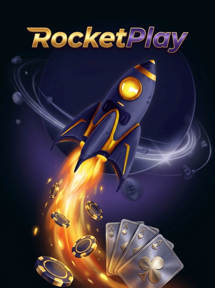Vorschau der Affiliate-Landingpage für RocketPlay